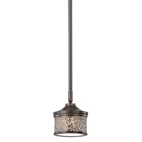 Eurofase 16567-016 Melosa 1-Light Monospot, Antique Bronze Off White by Eurofase