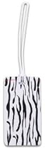 Belle Hop Zebra Fashion Luggage Tag