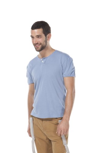 Levi\'s Herren Shirt/ T-Shirt 447850001, Gr. 52 (L) Blau (LAUNDERED BLUE) Preisvergleich