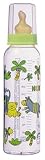 Nuk - Biberons et Tétines - Biberon incassable tétine Latex 340 ml - Savane/Campagne - 0/6 mois - Taille 1