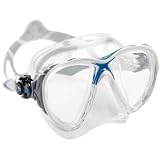Cressi Big Eyes Evo Crystal Mask - Blue
