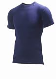 Helly Hansen Mens Lifa Dry Stripe T Navy Large