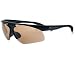 Bolle Vigilante Sunglasses Black Frame w/3 Lens Golf Set - EagleVision2 Dark, EagleVision2, TNS