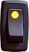 Locomobile Steam CarIlluminated Rocker Switch LED Yellow