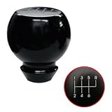 05-10 Mustang Black Billet Gear Shift Knob with 6 Speed Engraving