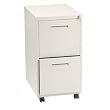 Basyx 1624ML 1600 Series File/File Pedestal File W/2 M Pull Drawers, 22D, Putty