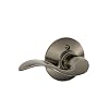 Schlage F170ACC620LH Accent Left Hand Dummy Lever, Antique Pewter