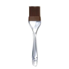 Fudge Brown Silicone Pastry Brush with Clear Handle By Precidio by 