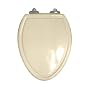 American Standard 5260.295.021 Traditional Champion-4 Elongated Slow Close Molded Wood Toilet Seat with Cover, Bone