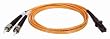 Tripp Lite N308-003 Duplex Multimode 62.5/125 Fiber Optic Patch Cable MTRJ/ST - 1M (3ft)
