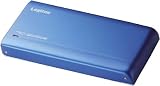 Logitec �ϏՌ��{�f�B �|�[�^�u�� USB 2.0�O�t�^HD 120GB(�u���[) LHD-PBD120U2BU