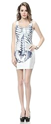 Polyester/Spandex Piping Scoop Neck General Print Full Length Knee Length  Dress