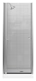KOHLER K-702400-L-MX Fluence Frameless Pivot Shower Door, Matte Nickel