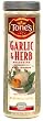 Tone's Garlic & Herb Seasoning (20 oz) Large Restaurant / Food Service Shaker Top Size Container