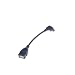 BestDealUSA Mini Male/Male USB 2.0 A Plug to USB 5 Pin 90° Angled Short Cable Adapter