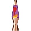 Lava Lite 14.5" Lava Lamp - Yellow/Purple/Copper Chrome Base