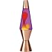 Lava Lite 14.5" Lava Lamp - Yellow/Purple/Copper Chrome Base
