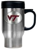 Virginia Tech Hokies Stainless Steel Travel Mug