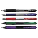 Gel Rollerball Pen,Retract.,Extra-Fine Pt,Black