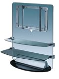  : Plasma / LCD Floating Glass Professional AV Rack Stand Mounting system for Sony Bravia KDL40S2010 LCD Digital Television, 40 Inch