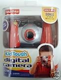 Fisher Price KID Tough Digital Camera RED w/ Bonus 32mb Sd Memory Card