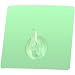 Daffodil NHK12G Nano Towel Hooks for Bathroom/Kitchen Tiles and Smooth Walls - 2Kg Square Mint Green Two Pack