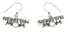 Sterling Silver Basketball Mom Earrings