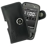 AT&T Tilt 8925 Leather Horizontal Pouch Type Case (Black)