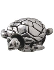 Sterling Silver Turtle Zable Bead Charm BZ203