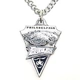 Philadelphia Eagles Chain Necklace & Pewter Pendant - NFL Football Fan Shop Sports Team Merchandise