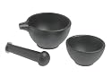 Typhoon 3-Piece Cast Iron Pestle and Mortar Set