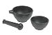 Typhoon 3-Piece Cast Iron Pestle and Mortar Set