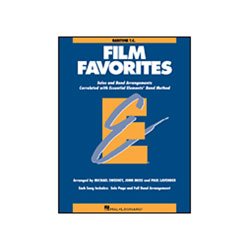 Hal Leonard Film Favorites Essential Elements Band Folios (Bari Treble Clef) by