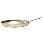 Mauviel Cuprinox Pour La Table 12-Inch Oval Frying Pan with Bronze Handle