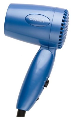 Conair 124A 1600-Watt Mini Turbo Folding Hair Dryer