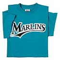 Majestic Youth MLB Pro-Style T-Shirts - Florida Marlins
