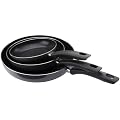 Beka - 12903744 - Lot de 3 Po�les � Frire Pro Induction : 20 / 24 / 30 cm - Anthracite