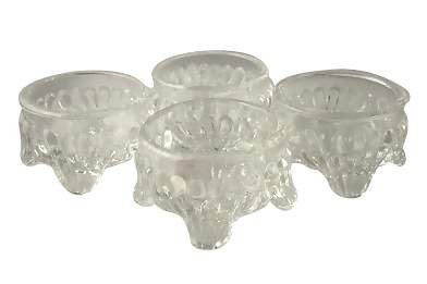 Set of 4 Salt Caprice Pattern)
