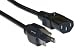 Electronics : Power Cord, UL / CSA, Color Black, 25 ft