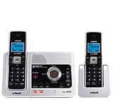 Vtech LS6125-2 DECT 6.0 Digital Cordless Phone System with Two Handsets and Digital Answering System