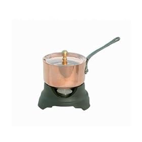 De Buyer, Copper, Saucepan with Cast Iron Burner, 10x5,2 cm