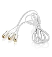 35mm Stereo to 2 Phono Audio Cable