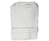 NEW White Kimono Bathrobe Turkish Cotton Bath Robe Sz L - Money Back Guarantee * Many Styles & Colors Available