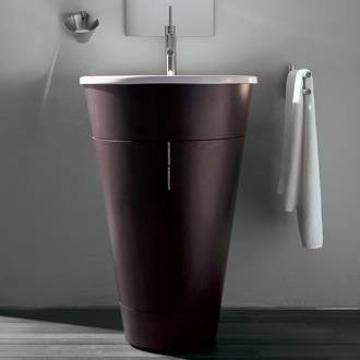 Duravit D95200500 White/Black High Glass Shelf