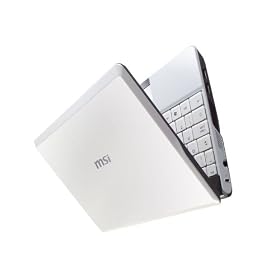 MSI Wind U120-024US 10-Inch Netbook (1.6 GHz Intel Atom Processor, 1 GB RAM, 160 GB Hard Drive, XP Home, 6 Cell Battery) White