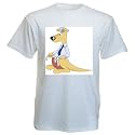 Cotton T-Shirt With kangaroo image