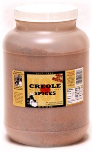 Creole Shut-My-Mouth Salt-Free Spices, 1 Gallon by Chicken Fries