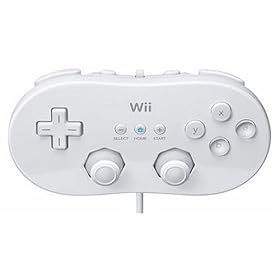The Wii classic controller. Look at all of those buttons.