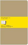 MOLESKINE モレスキン スクエアードノート・方眼・3冊セット・ラージ・茶