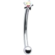 Stainless Steel Aurora Gem Star Eyebrow Ring